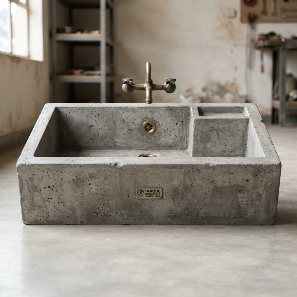 Unique Concrete Builders Dobio Sink — concrete utility sink by Unique Concrete Builders Kenya